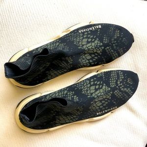 Balenciaga slip on speed shoes